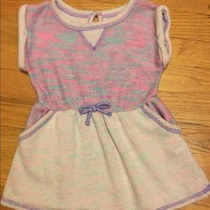 18mo Pink Sweatshirt Dress